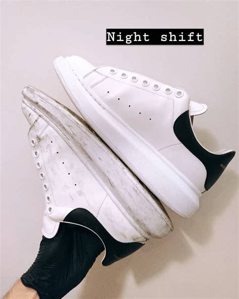 how to clean my alexander mcqueen sneakers